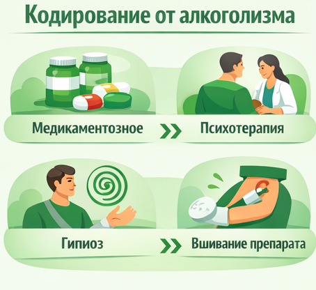 кодирование от алкоголизма в Усинске Санати